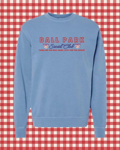 Ballpark Social Club — Baseball Mom Embroidered Shirt