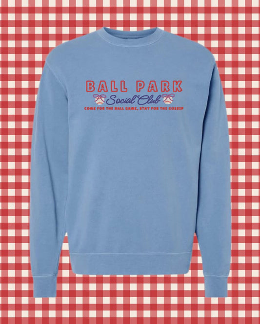 Ballpark Social Club — Baseball Mom Embroidered Shirt
