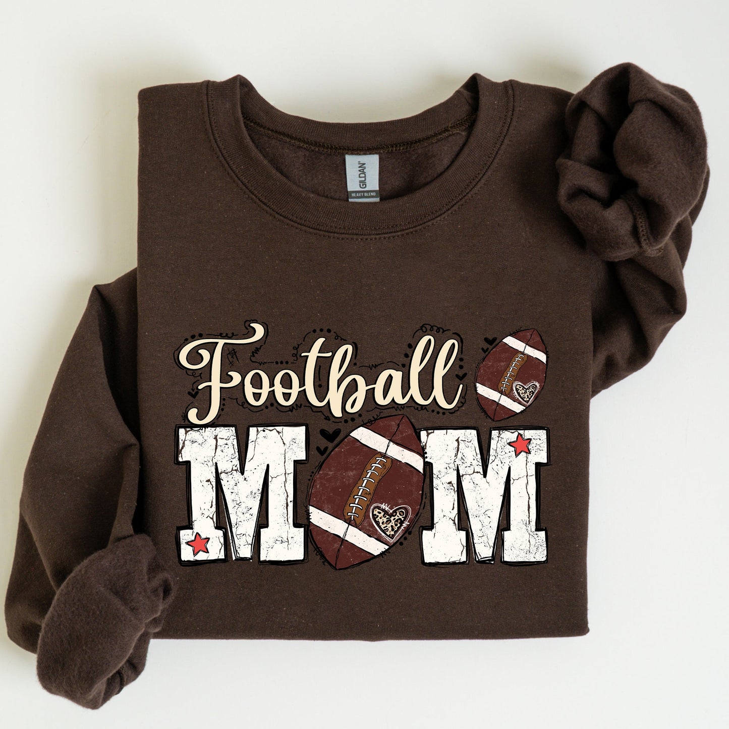 Football Mom Tailgate Sweatshirt -- Touchdown Gameday Style