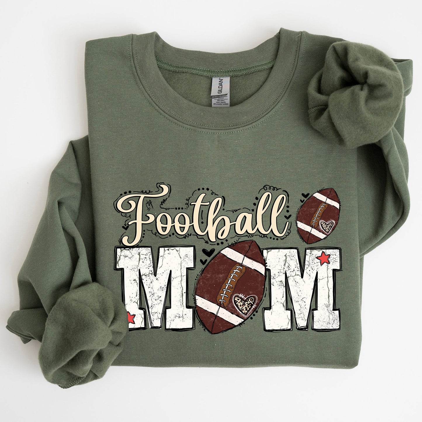 Football Mom Tailgate Sweatshirt -- Touchdown Gameday Style