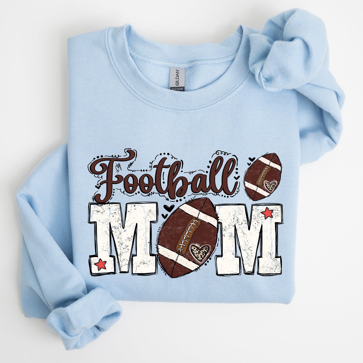 Football Mom Tailgate Sweatshirt -- Touchdown Gameday Style