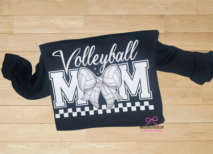 Coquette Volleyball Mom -- Graphic Tee or Sweatshirt