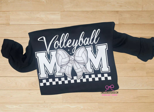 Coquette Volleyball Mom -- Graphic Tee or Sweatshirt