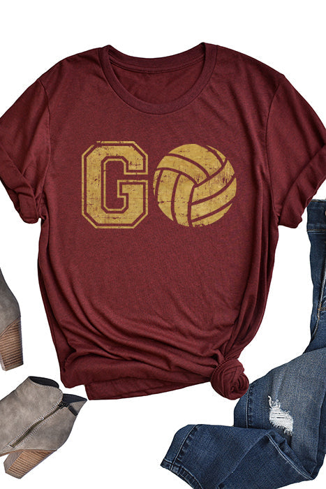 Go Volleyball -- Graphic Tee