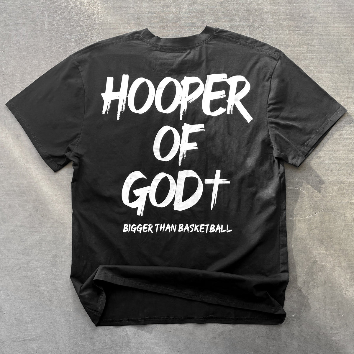 Hooper of God -- Basketball Tee | Black