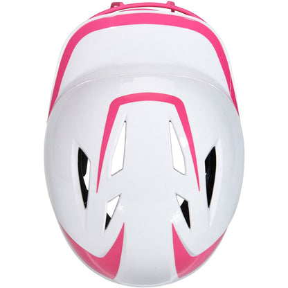 TWO-TONE SOFTBALL HELMET W/MASK