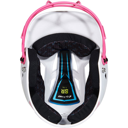 TWO-TONE SOFTBALL HELMET W/MASK