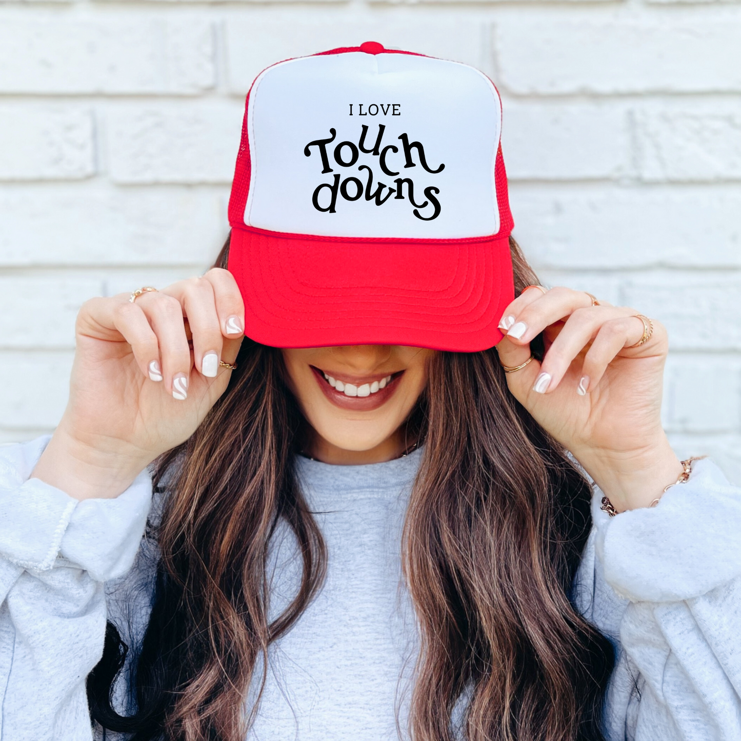 I Love Touchdowns -- Trucker Hat