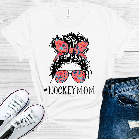 Hockey Mom -- #HockeyMom Graphic Tee