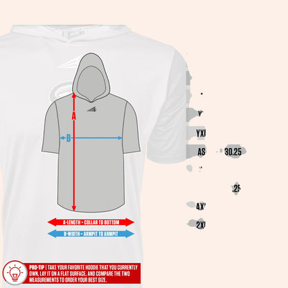 Baseball Dudes -- HyperMAX Short Sleeve Baseball Hoodie