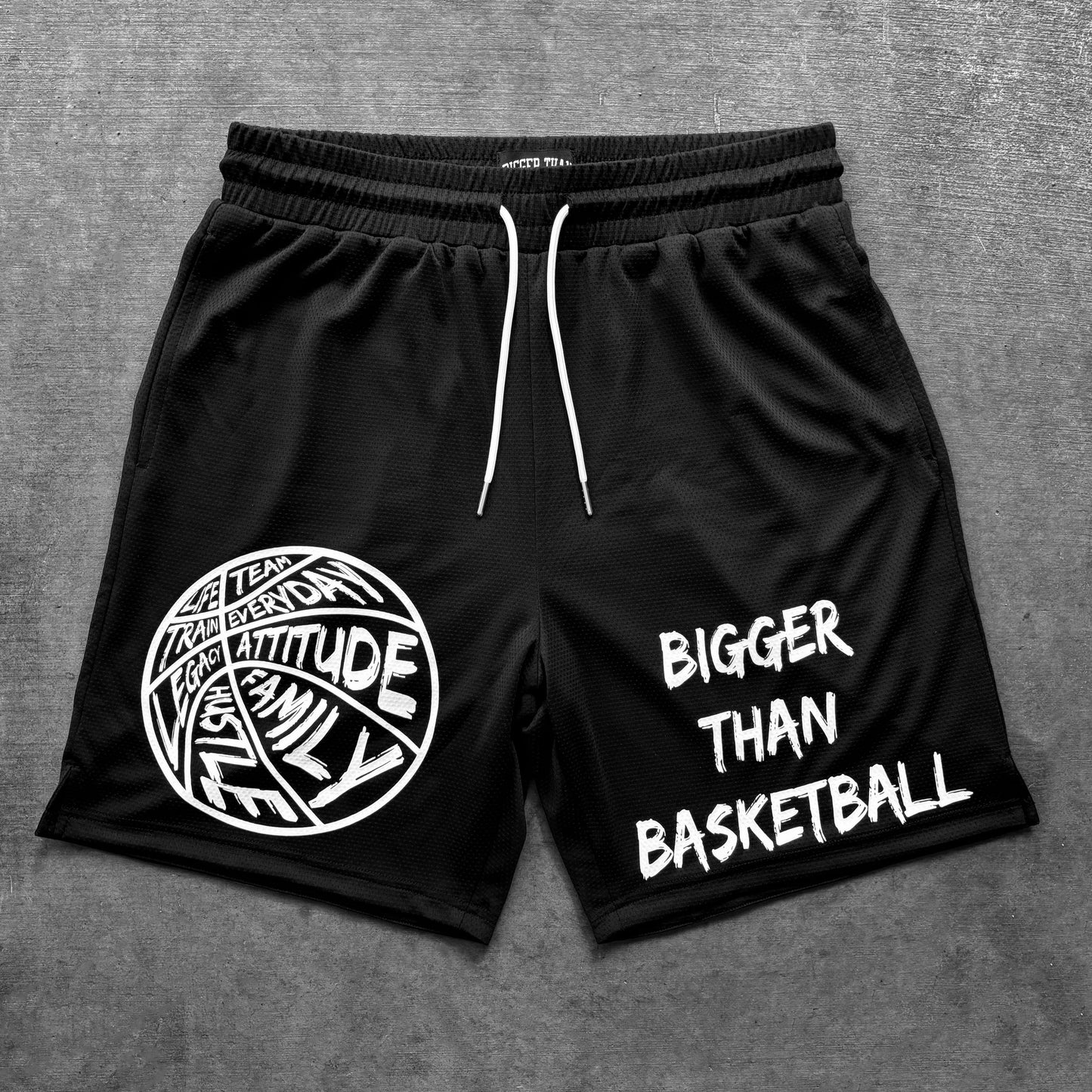 Bigger Than Basketball -- Shorts | Black