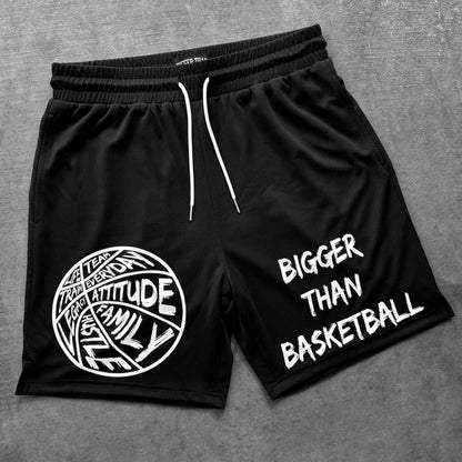 Bigger Than Basketball -- Shorts | Black