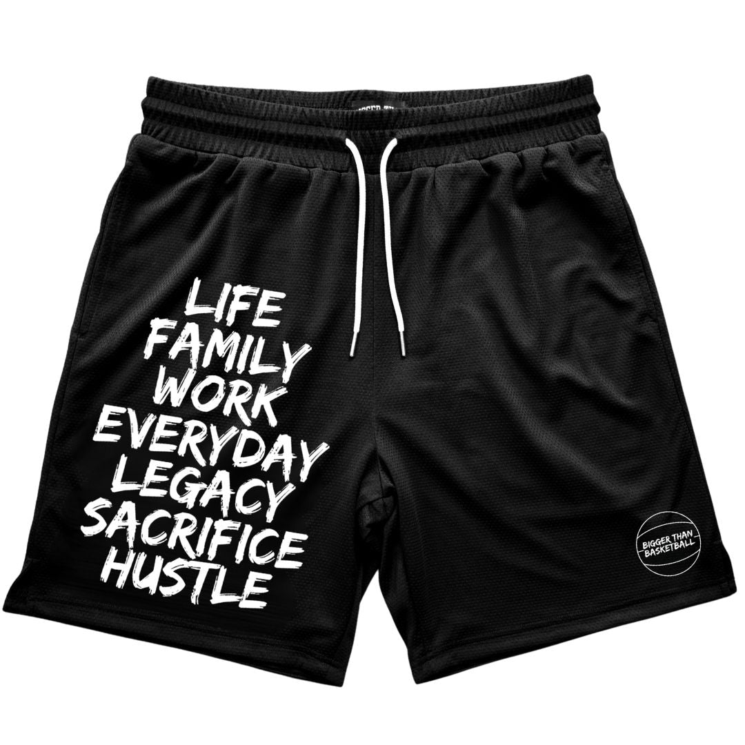 Basketball Is Life -- Shorts | Black