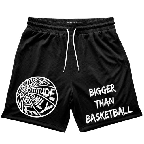 Bigger Than Basketball -- Shorts | Black