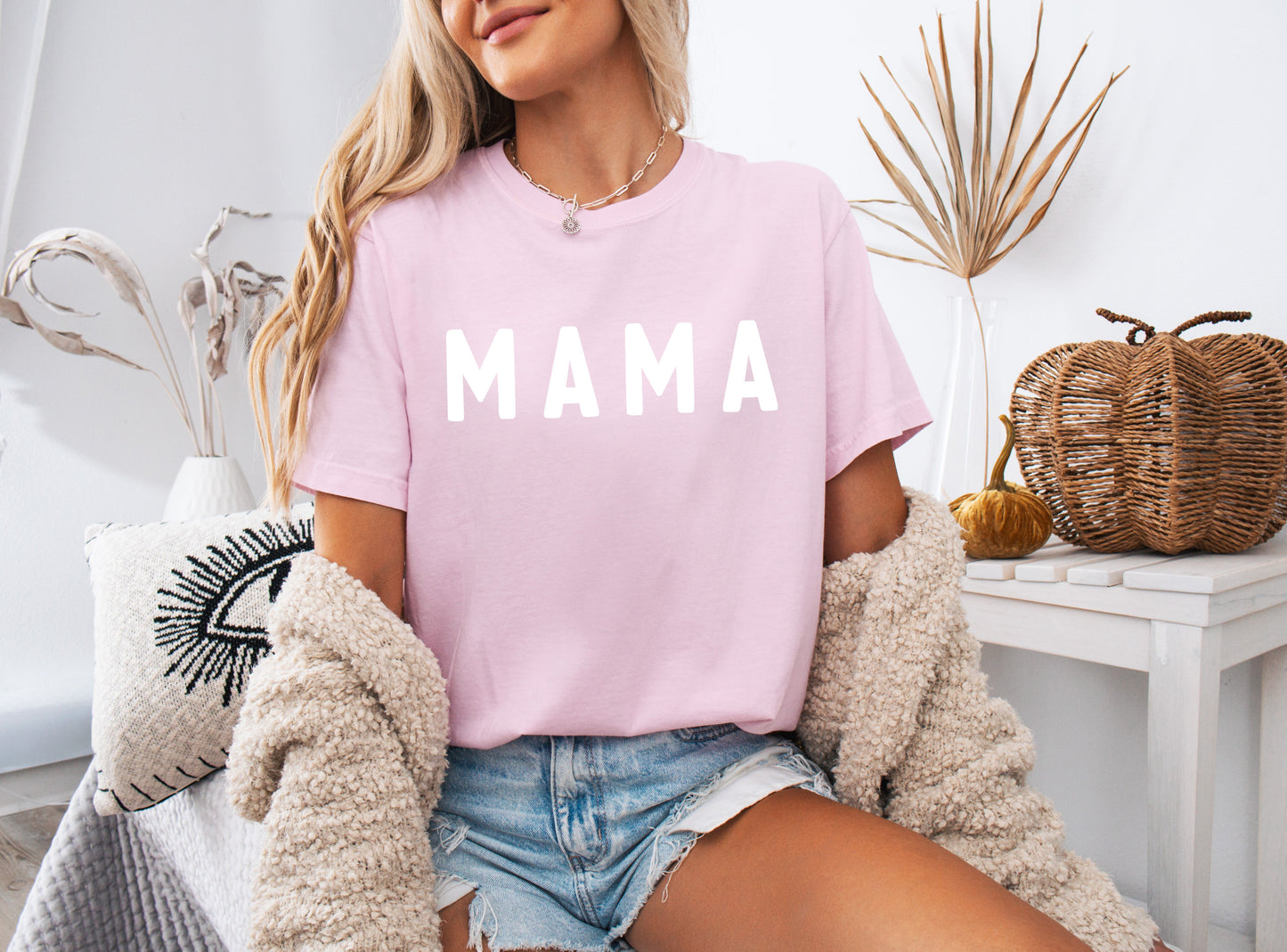 Mama Graphic Tee — Sports Mom Statement Shirt