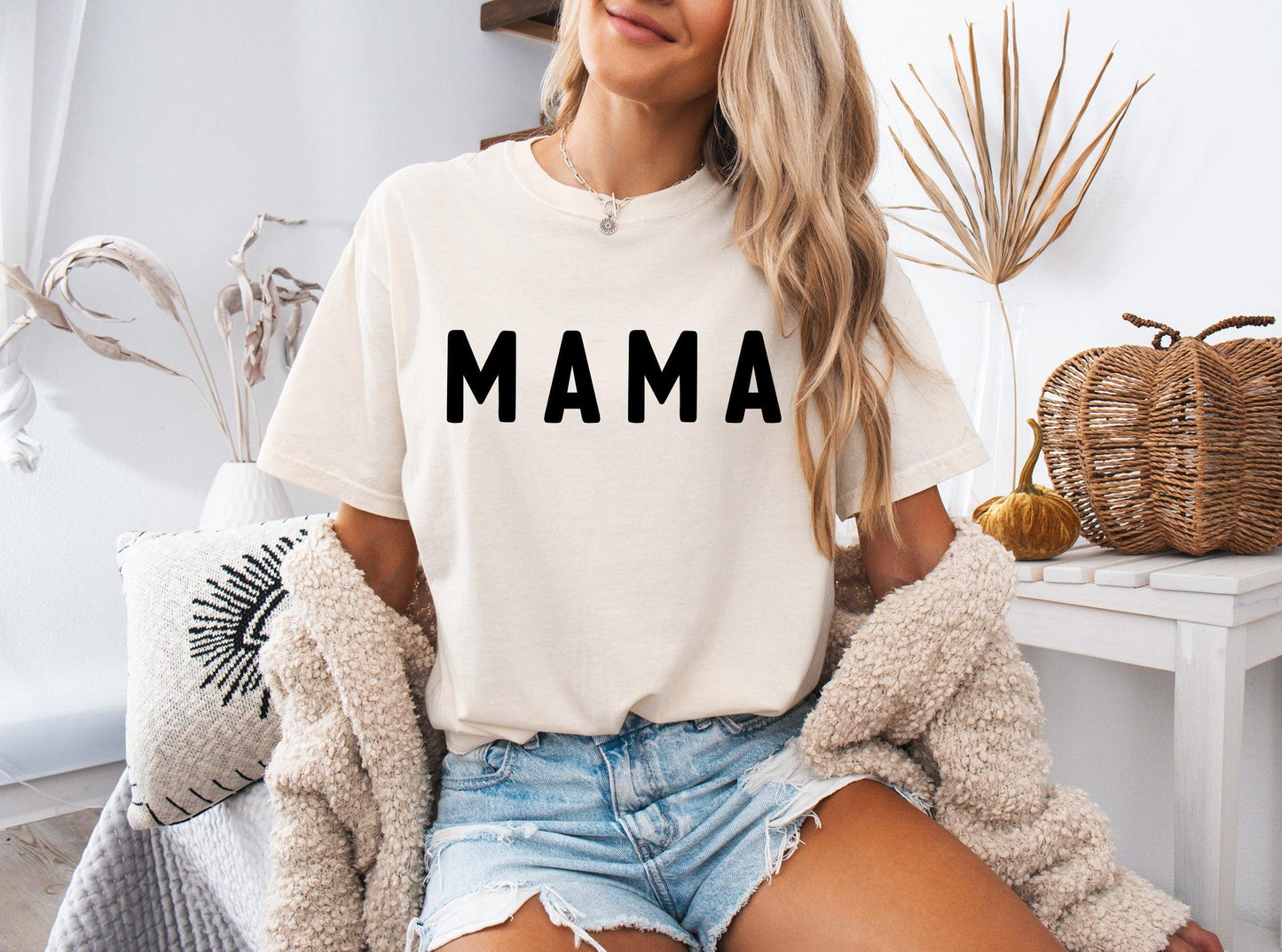 Mama Graphic Tee — Sports Mom Statement Shirt