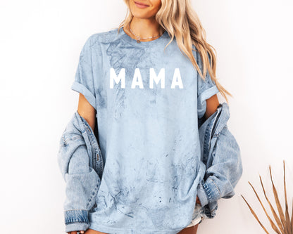 Mama Graphic Tee — Sports Mom Statement Shirt