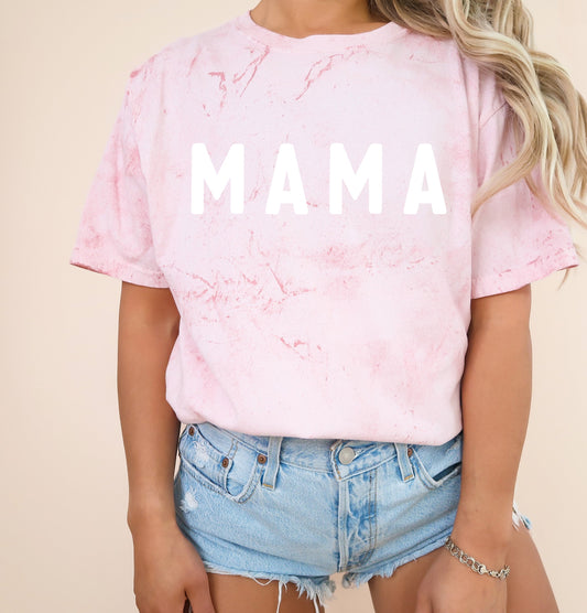 Mama Graphic Tee — Sports Mom Statement Shirt