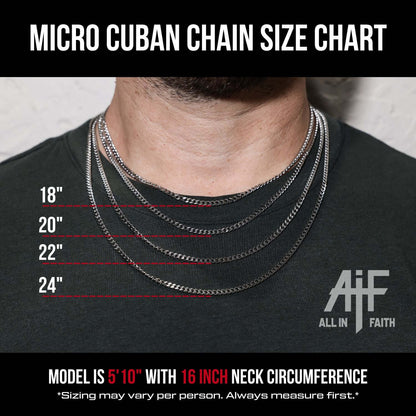 XL 2.0 Baseball Bat Cross Necklace