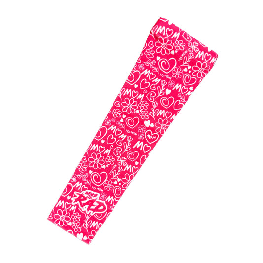 Woke Up RAD - Mom Arm Sleeve (Pink/White)