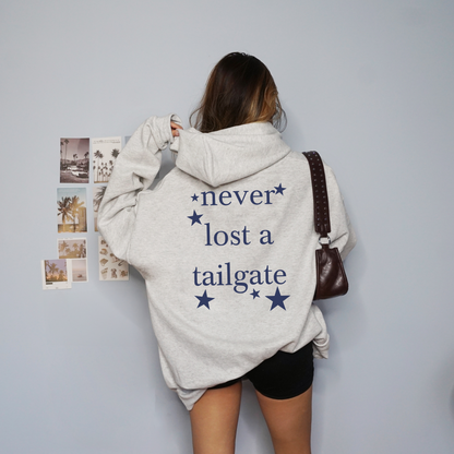 Never Lost a Tailgate -- Hooded Sweatshirt