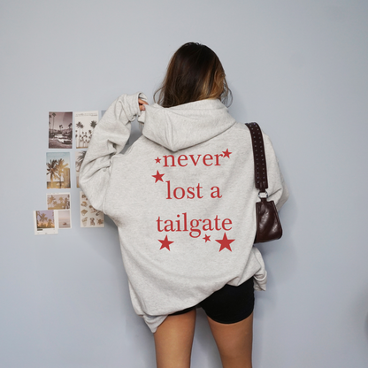 Never Lost a Tailgate -- Hooded Sweatshirt