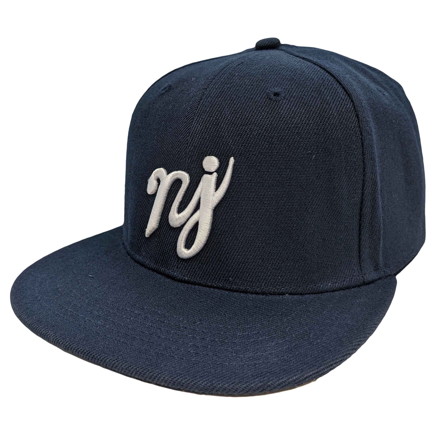 Navy NJ Snapback Hat