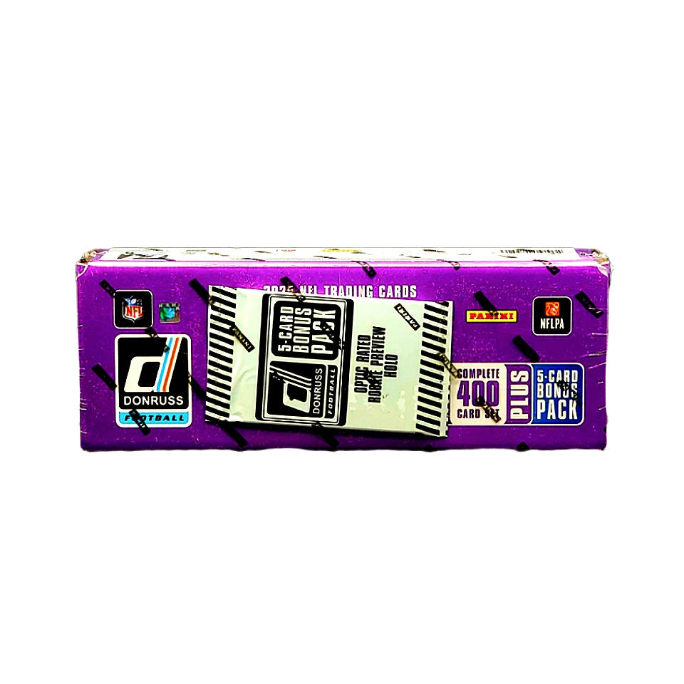 2025 Panini Donruss Football Hobby Factory Set Box