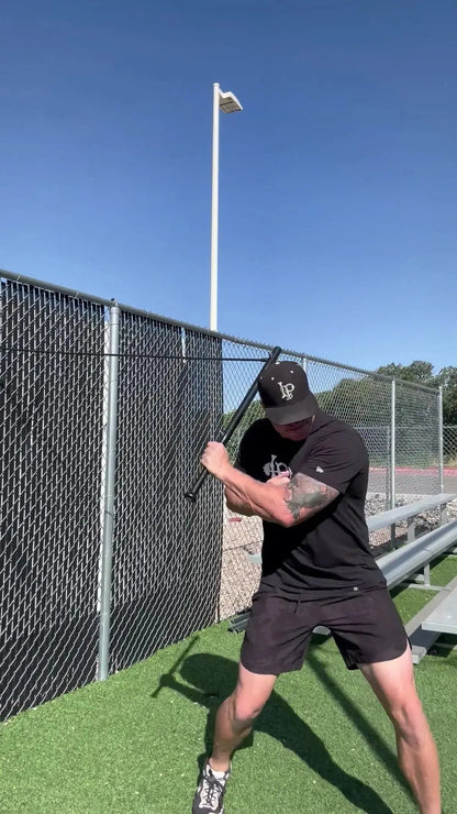 Baseball & Softball Swing Trainer – New Power Swing Pro Bat - 2 attachment points