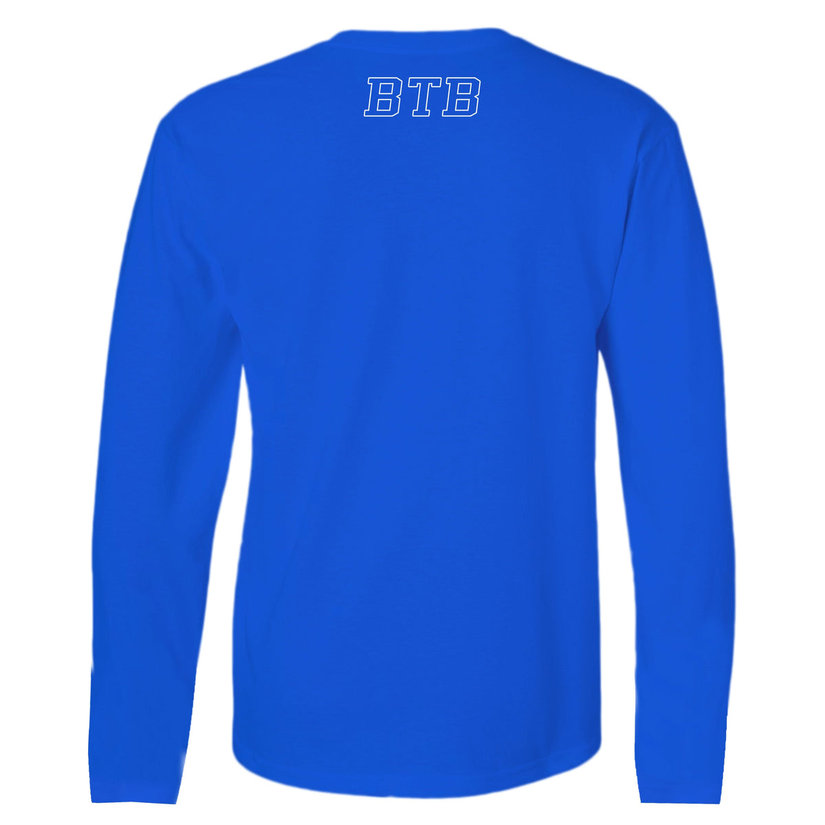 Born To Hoop -- Long Sleeve Basketball Tee | Blue