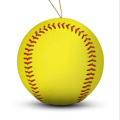 Softball Ornament - Authentic Series