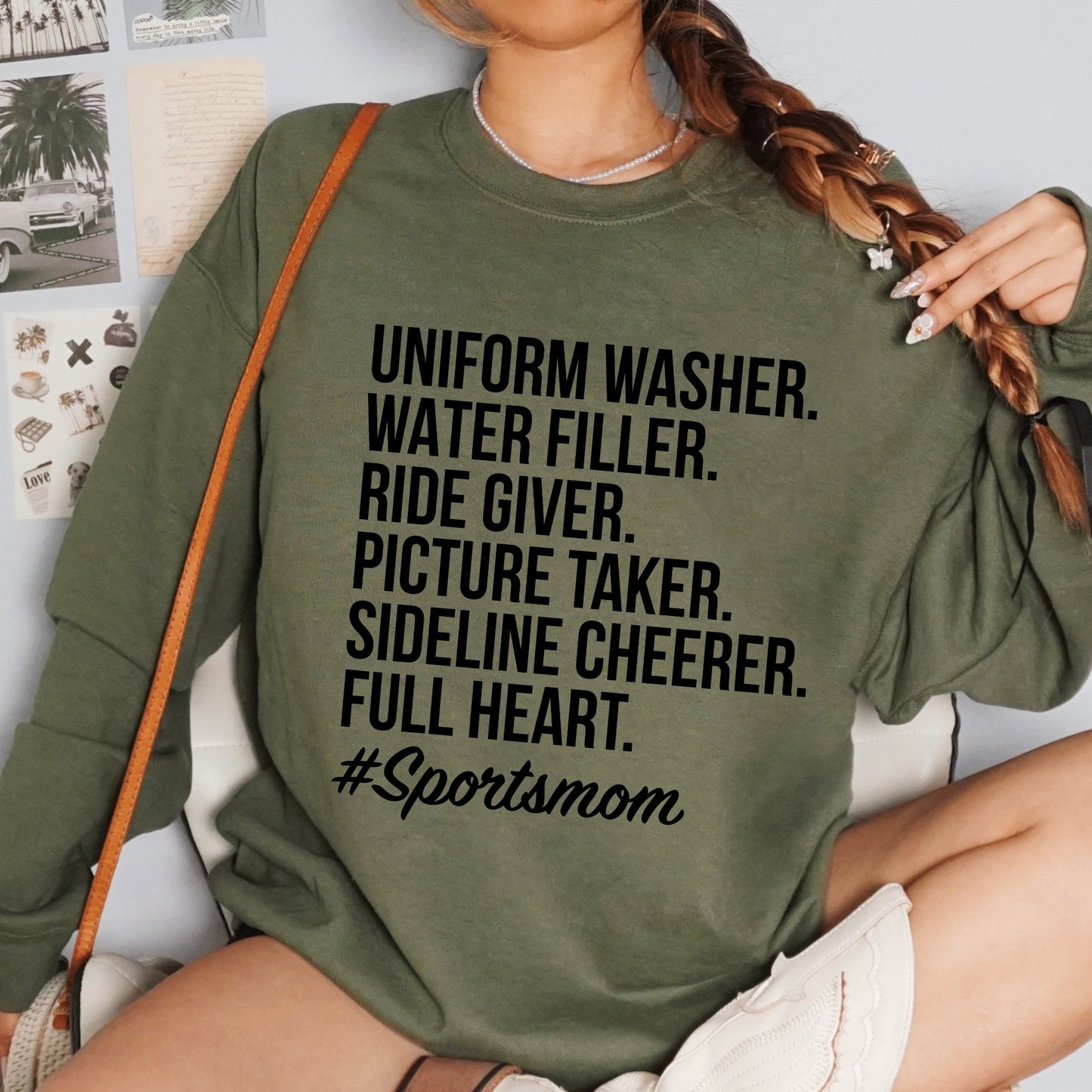 Sports Mom All-Sports Tailgate Sweatshirt