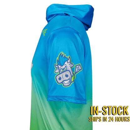 Surfin' Turfs Baseball HyperMAX Short Sleeve Hoodie