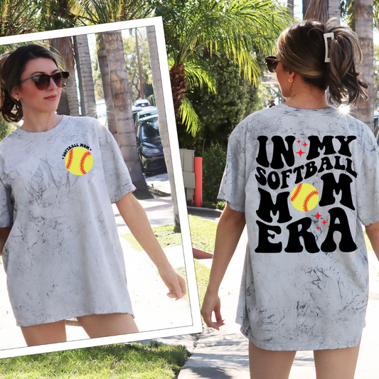 In My Softball Mom Era -- Graphic Tee or Sweatshirt