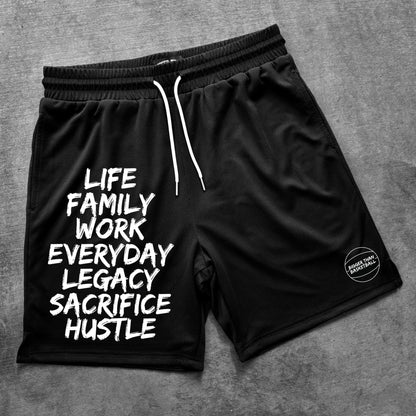 Basketball Is Life -- Shorts | Black
