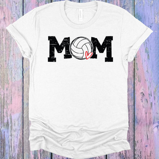 Volleyball Mom Graphic Tee -- Classic Logo Design