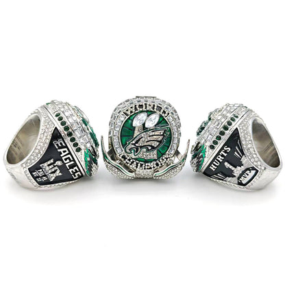 Philadelphia Eagles Super Bowl LIX Rings #1 Hurts MVP Edition with Wings Pop Out