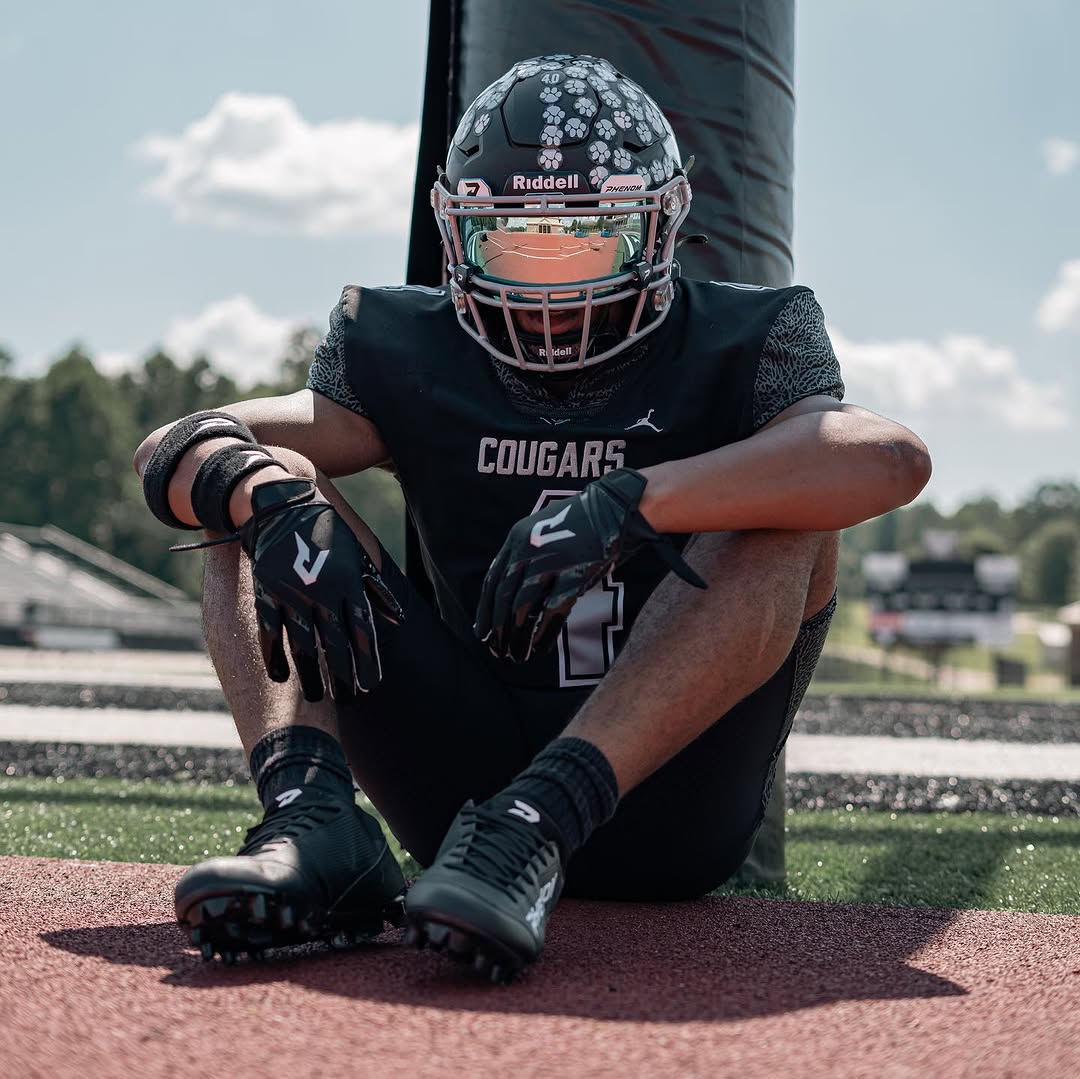 Phenom Elite VPS5 Youth Football Gloves - Team Colors