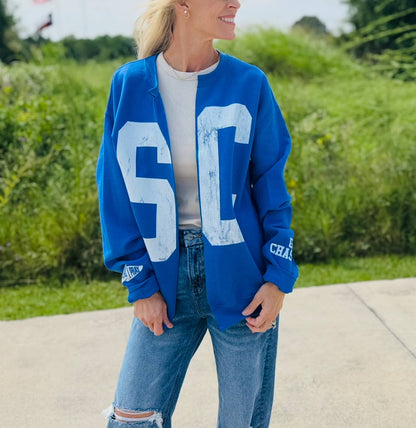 Florence Flashes #1 Fan Gameday Cardigan Sweatshirt, Custom Football Mom Crewneck