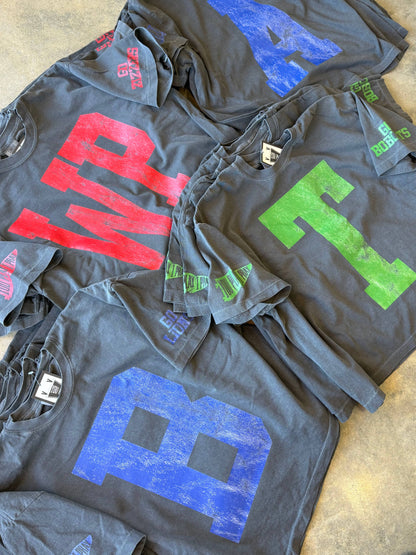 Custom #1 Fan™ T-Shirt | Baseball | Graphic Tee | Sports Mom - detail view | Bleacher Babe
