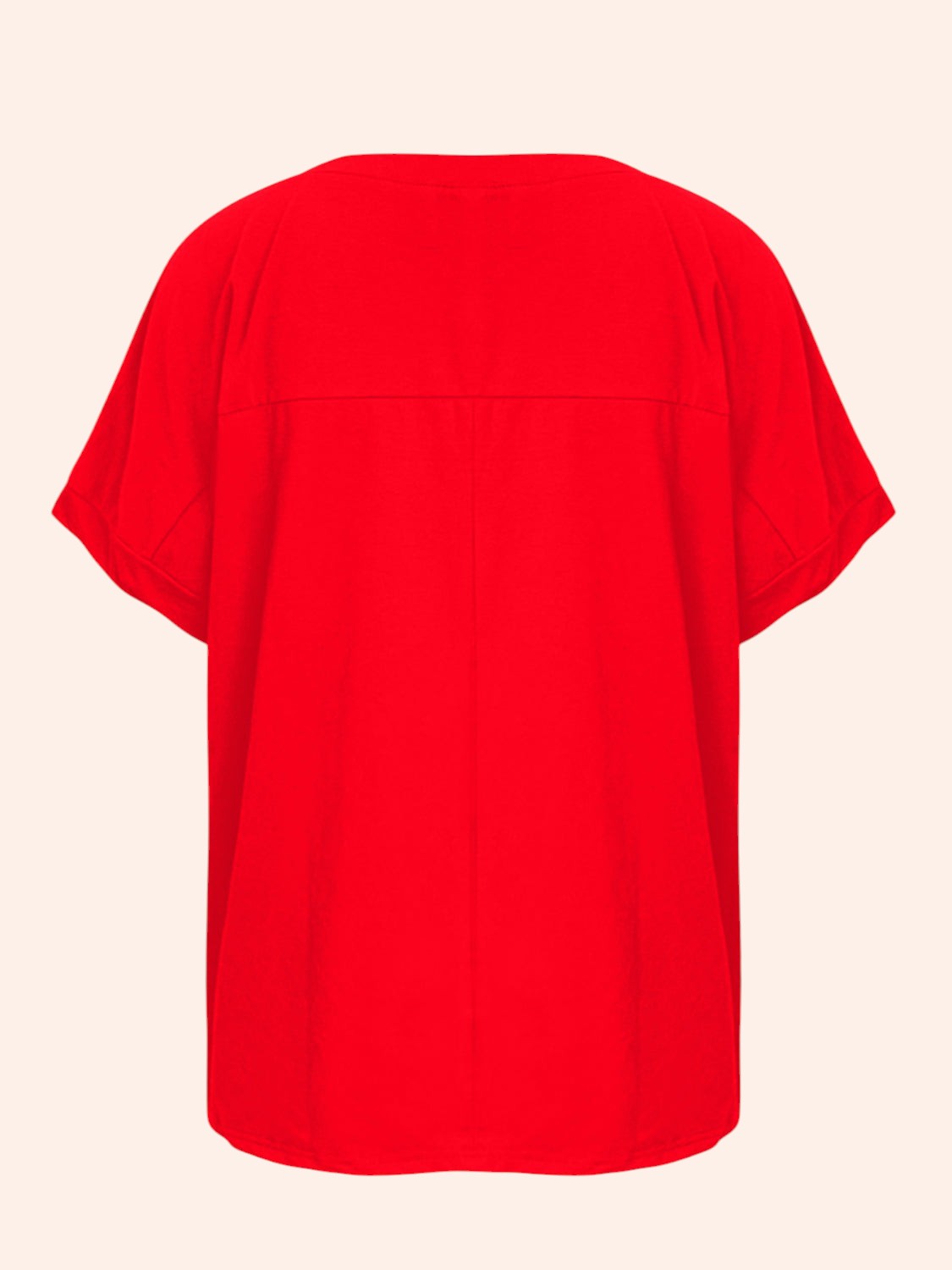 Baseball Graphic Round Neck Half Sleeve Tee — Women's Game Day Baseball Shirt