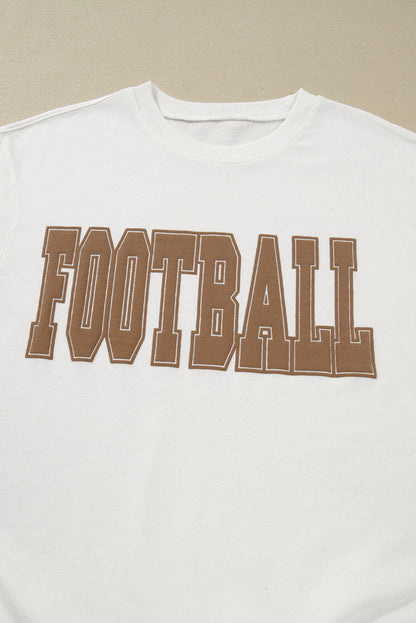 Football Crewneck Sweatshirt -- Bold Graphic