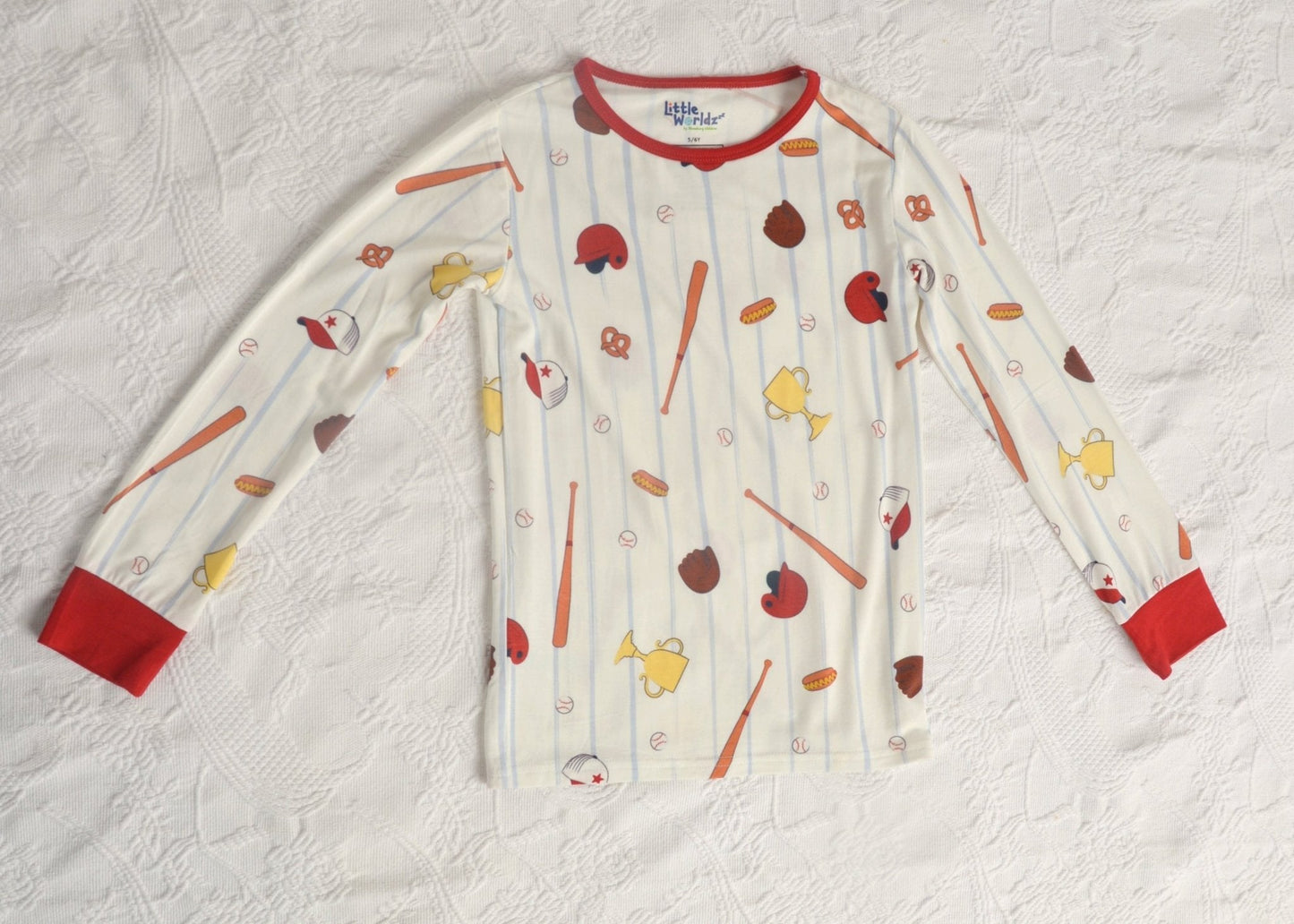 Baseball Bamboo Romper for Baby