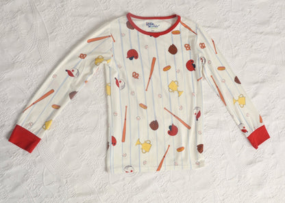 Baseball Bamboo Romper for Baby