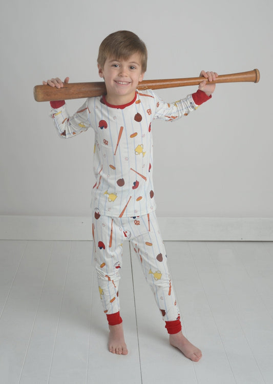 Baseball Bamboo Romper for Baby