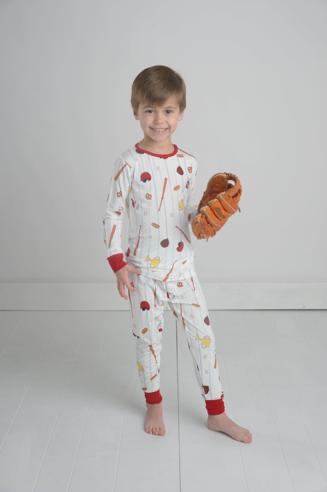 Baseball Bamboo Romper for Baby