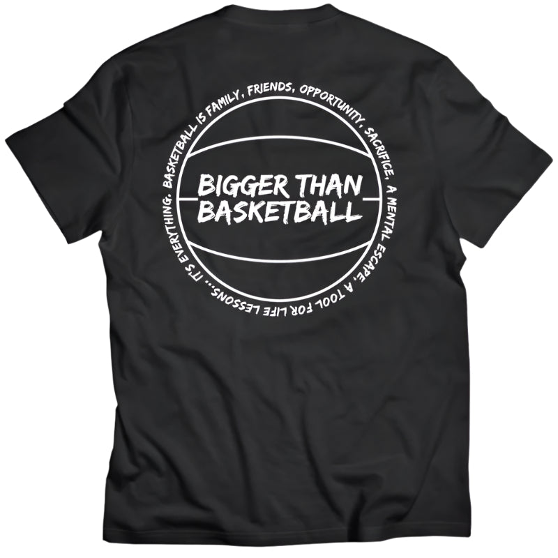Beyond Basketball -- Graphic Tee | Black