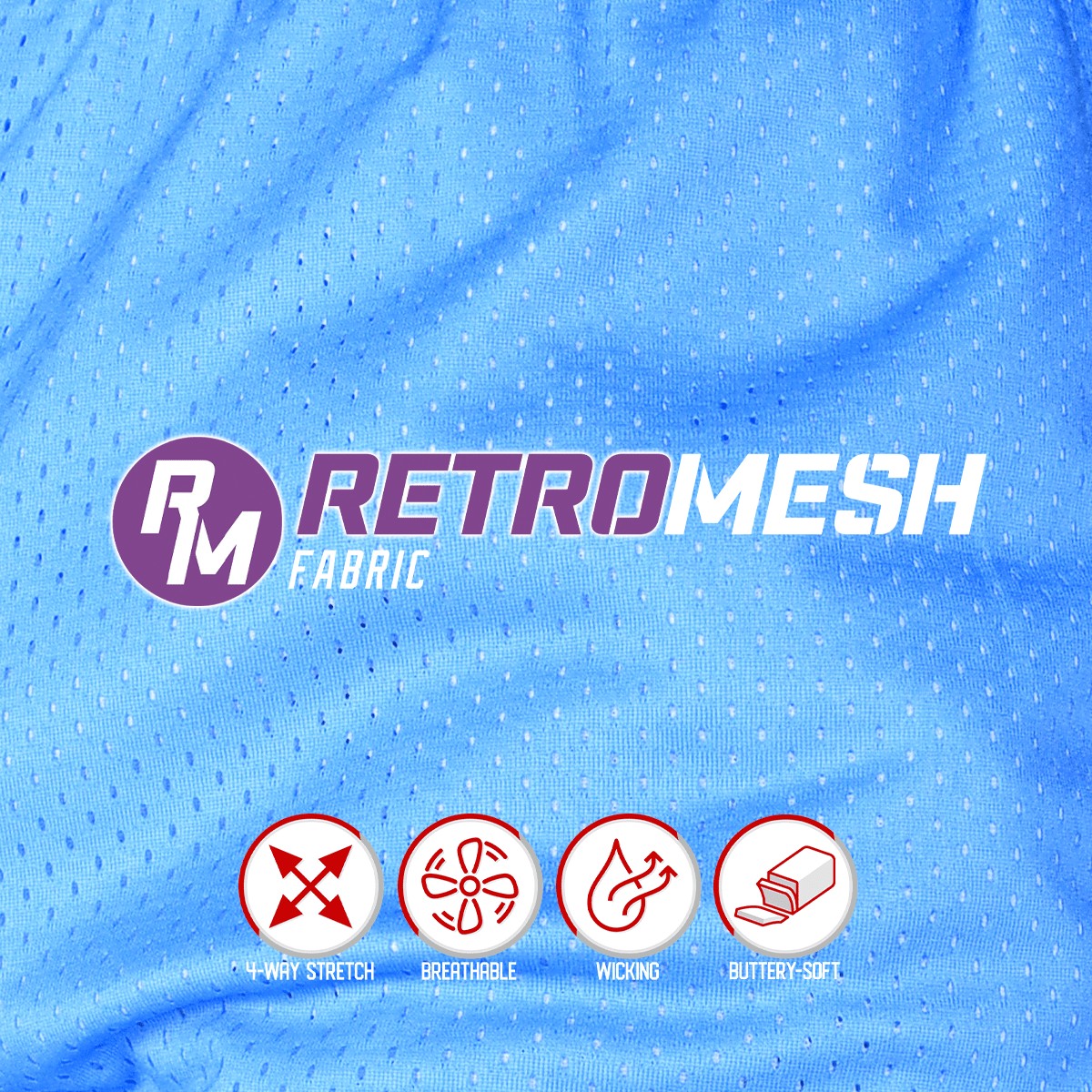 Bleacher Babe blue mesh baseball shorts with sprinkles print, 4-way stretch, breathable, wicking, and buttery soft fabric.