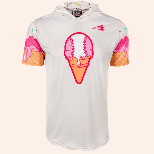 Cream City Ice Cream Cone Baseball Hoodie