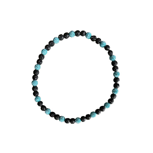 RAD - Bling Bead Necklace (Black/Blue)